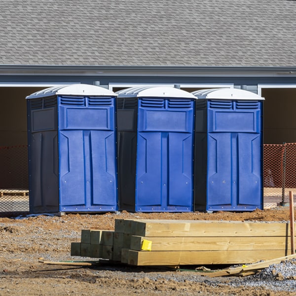 can i customize the exterior of the portable restrooms with my event logo or branding in Ragley